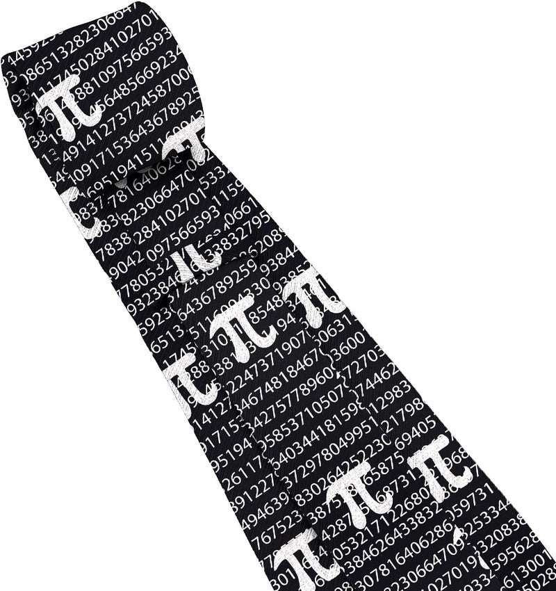 Guhothli Men's Novelty Tie Funny Necktie For Mens Wedding Party Work Casual Holiday Party - Image 4